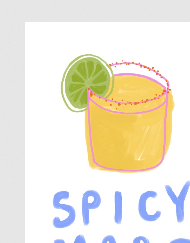 Inka Arthouse - Spicy Margarita by Paige Byrne