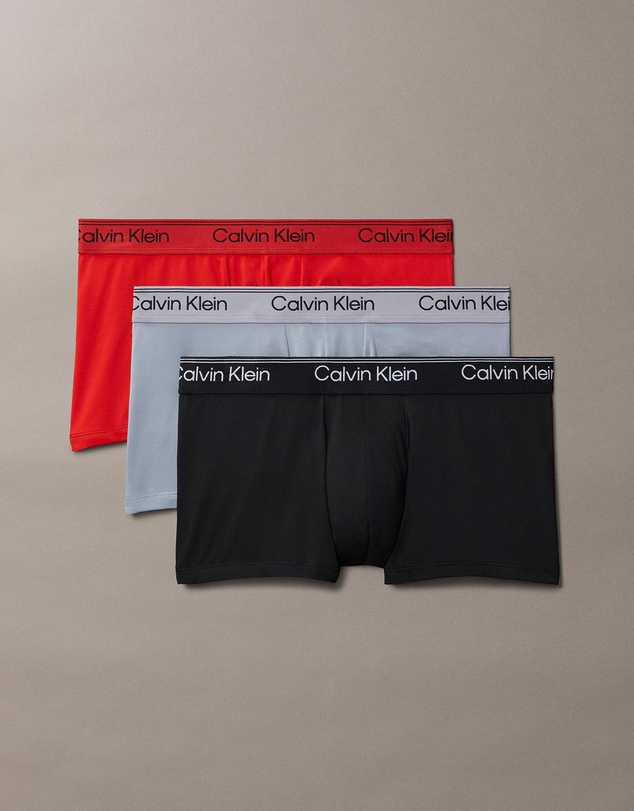 Calvin Klein - Microfibre Stretch 3 Pack Low Rise Trunks