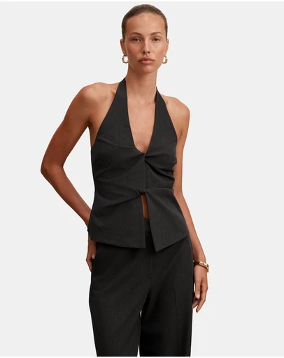 Forever New - Olivia Twist Halter Neck Top