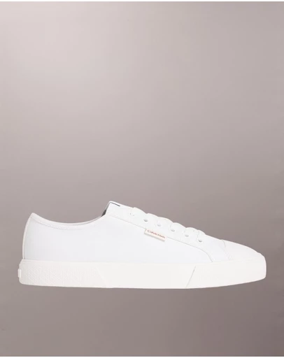 Calvin Klein - Alvaro Cotton Canvas Logo Trainers