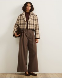 Atmos&Here - Marnie Wool Blend Short Coat