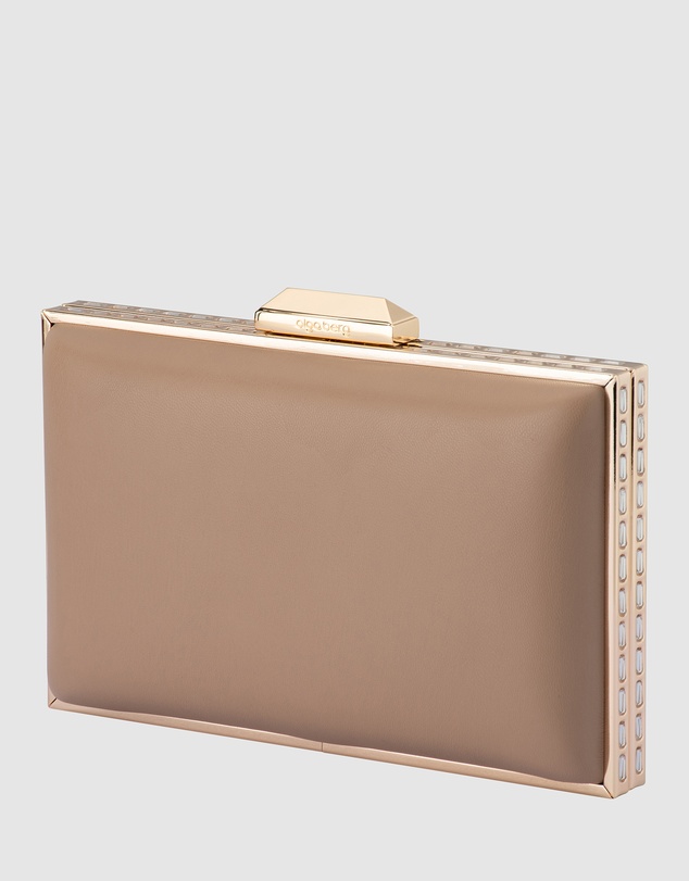 Olga Berg - Sammi Crystal Frame Clutch