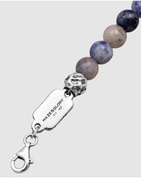 Haze & Glory - ICONIC EXCLUSIVE - Bracelet Men Blue Atlantic 925 Sterling Silver