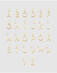 Rosefield - Pendant Gold Tone Letter X