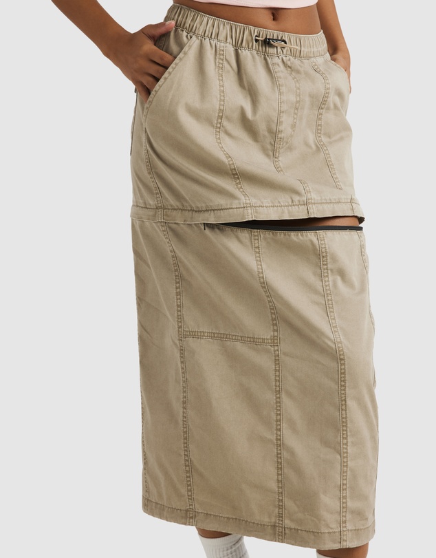 RVCA - Stowaway Zip Off Skirt