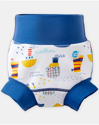 Splash About - Happy Nappy™ & Liners Bundle - Tug Boats