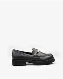 RAID - Empire chunky loafers in black
