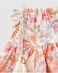 WITH LOVE FOR KIDS - Cotton Muslin Dress - Babies - Kids