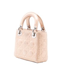 Pre-Loved by Azura Reborn - Pre-Loved Mini Iridescent Lambskin Cannage Lady Dior
