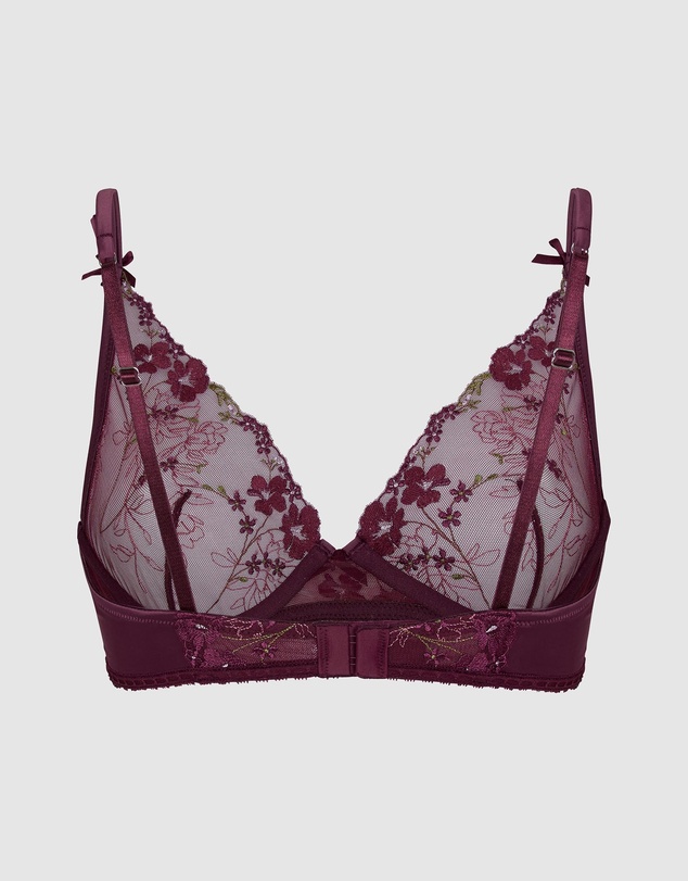 Hunkemoller - Peonie Non-Padded Underwired Longline Bra