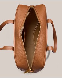 VESTIRSI - Vera Cognac Medium Bowler Bag