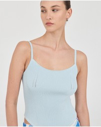 FRIEND of AUDREY - Oslo Crepe Knit Top