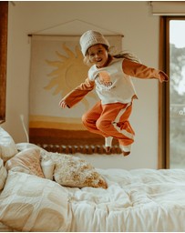 Banabae - Rad Kid Organic Stretch PJ Set - Sunsets