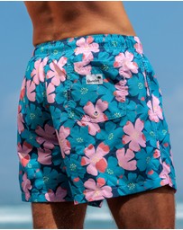 Boardies - Boardies Sully Floral Mid Length Swim Shorts