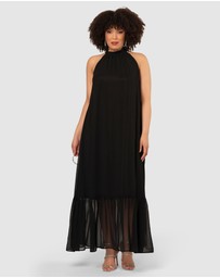 Pink Dusk by Curve Project - Heat Waves Maxi Dress