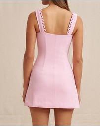 BY JOHNNY. - Flower Form Mini Dress