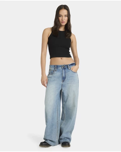 Volcom - Womens Beeggy Denim Jeans