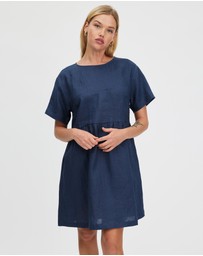 White By FTL - Zavi Linen Dress