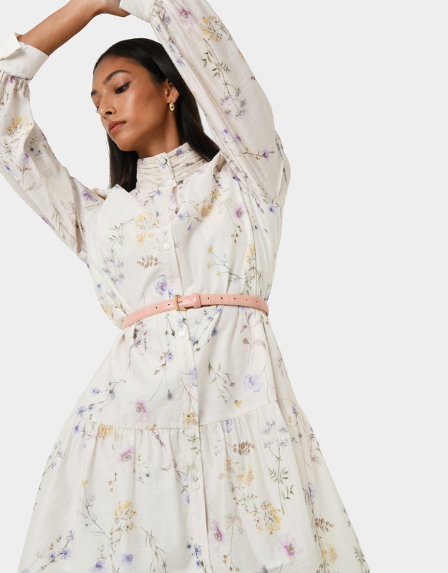 Forcast - Aurae Floral Tiered Dress