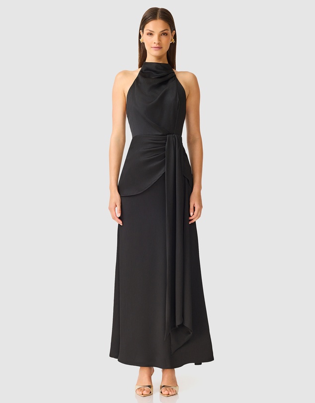 Elliatt - Auriella Halter Maxi Gown