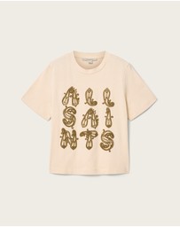 AllSaints - Ella Embroidered Lisa Tee
