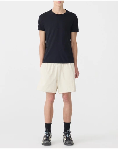 Bassike - Tape Detail Pull On Shorts