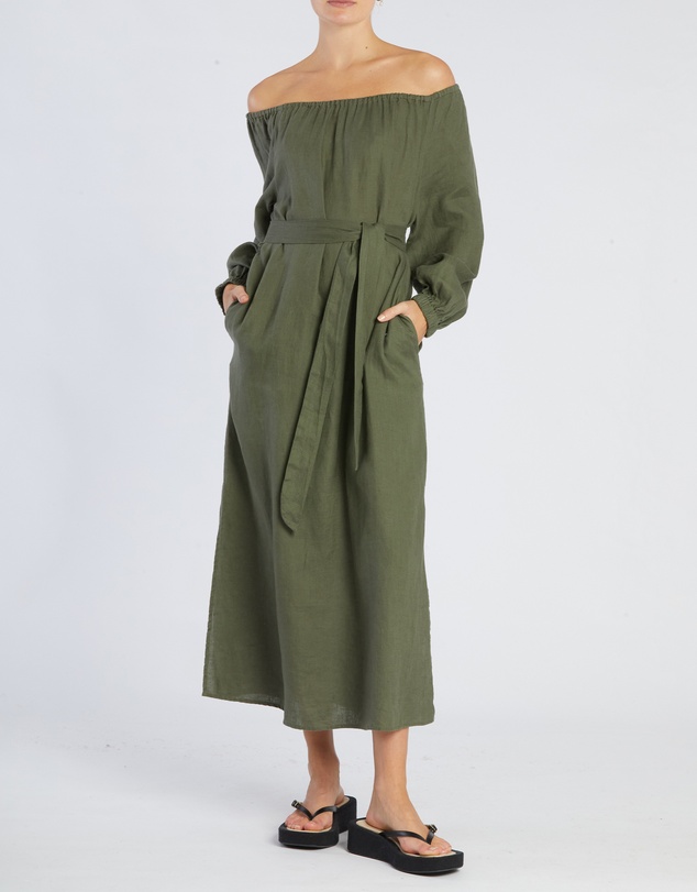 Amelius - Tala Linen Maxi Dress