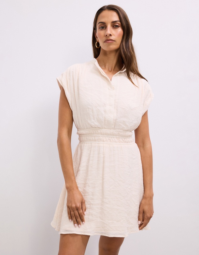 The Fated - Della Gathered Mini Dress