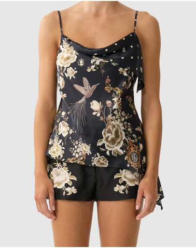 Camilla - Asymmetric Draped Top