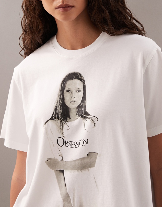 Calvin Klein - Kate Moss Graphic T-Shirt