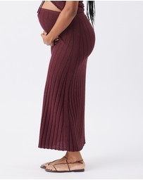 Ripe Maternity - Charli Rib Knit Skirt