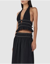 Ownley - Mavis Studded Top