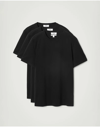COS - 3-Pack Cotton Crew-Neck T-Shirt