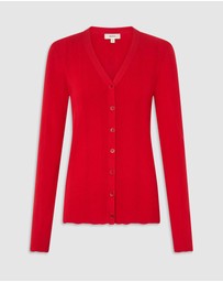 Oroton - Ribbed Cardigan