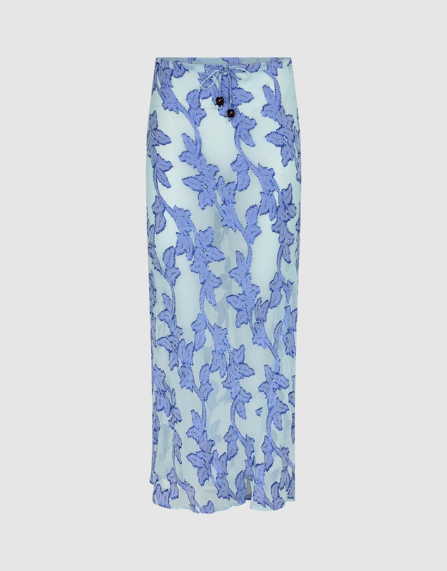 KINGA CSILLA - Verde Column Skirt