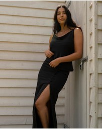 Lydan The Label - Button Maxi Skirt