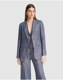 Oxford - Lola Pinstripe Line Jacket