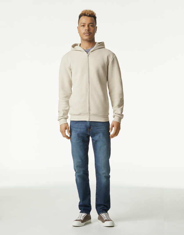 American Apparel - Adult ReFlex Full Zip Hoodie