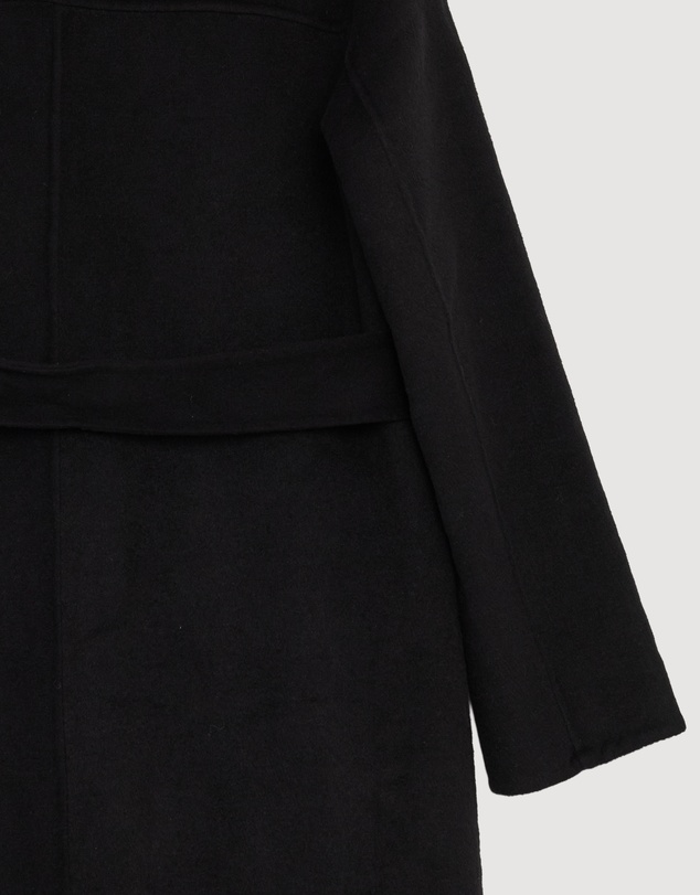 Revibe - Repaired AERE Orla Double Faced Wool Coat - AU 8