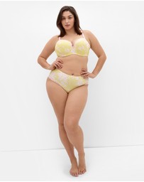 City Chic - Fifi Print Contour Bra