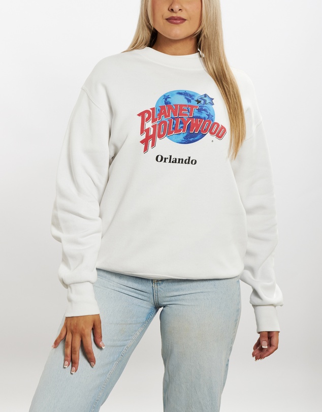 Vintage by The Real Deal - Pre Loved - 90s Planet Hollywood Sweatshirt