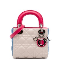 Pre-Loved by Azura Reborn - Pre-Loved Mini Tricolor Lambskin Cannage Lady Dior