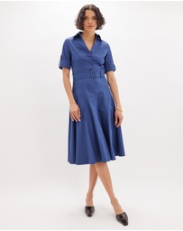 Amelius - Denise Panelled Shirt Dress