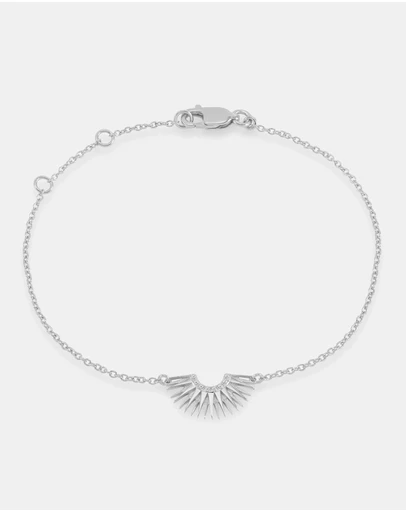 Rachel Jackson - Rising Sun Bracelet Silver