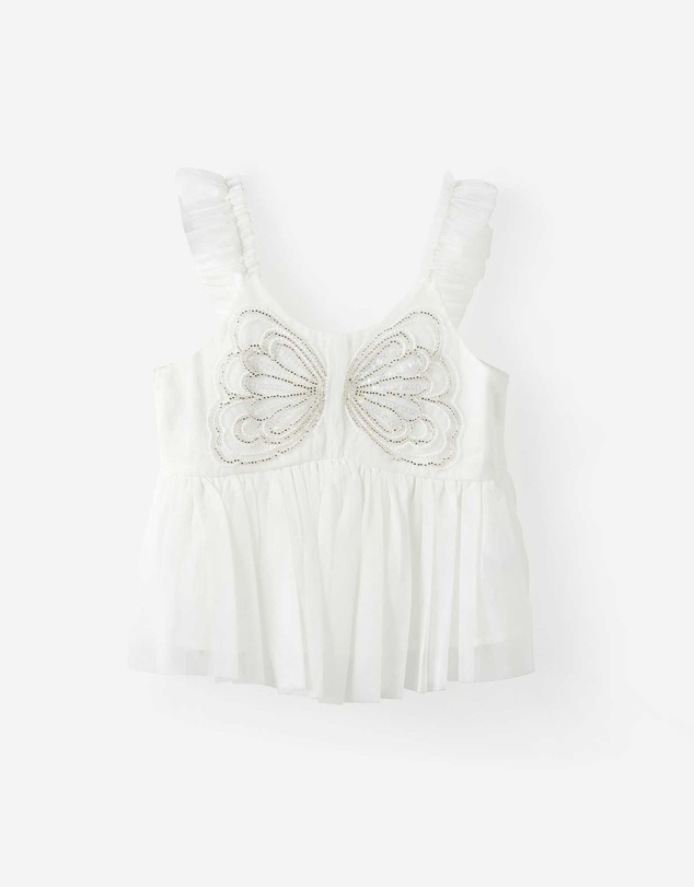Cotton On Kids - Embellished Sleeveless Top