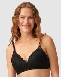 Naturana - The Friday Wirefree Recycled Lace Bra