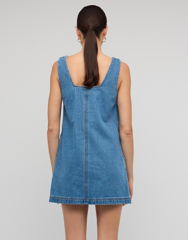 Staple the Label - Cassia Denim Mini Dress