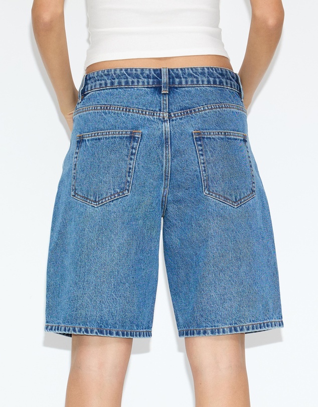 Dazie - Porto Low Rise Denim Jorts