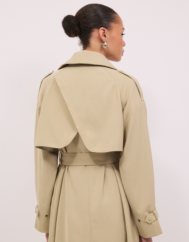 Calli - Karise Relaxed Trench Coat