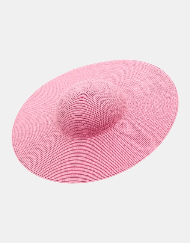 Morgan & Taylor - Mona Racewear Plate Hat in Bright Pink